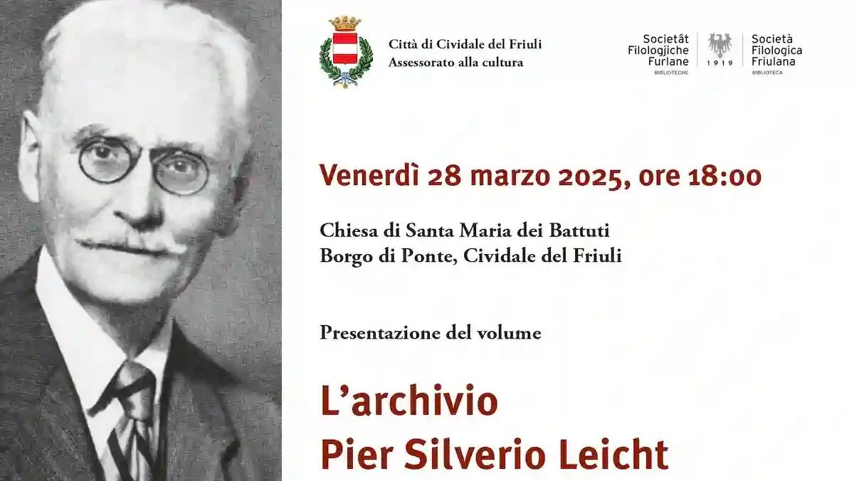 Cividale del Friuli celebra l’eredità di Pier Silverio Leicht: tutte le informazioni sull'evento del 28 marzo -