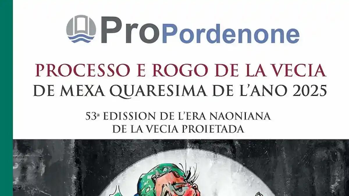 Pordenone celebra il Processo e Rogo della Vecia: una tradizione che dura da 53 anni - 
