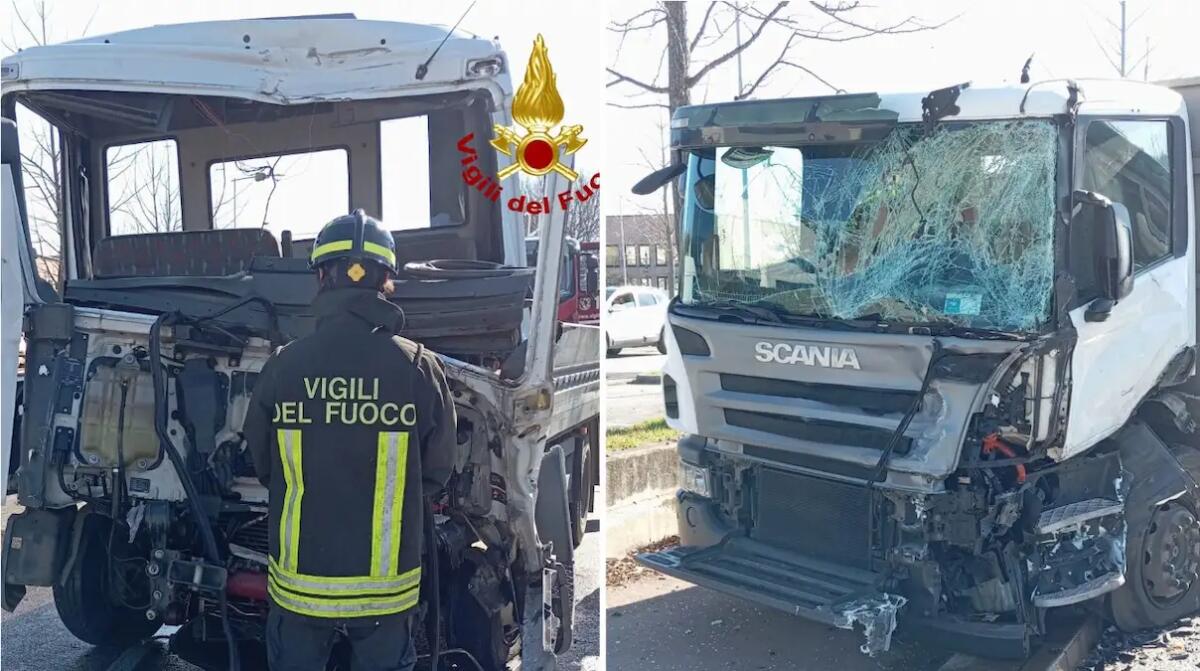 Tragico frontale tra autocarri: un autista perde la vita, l'altro rimane ferito - 