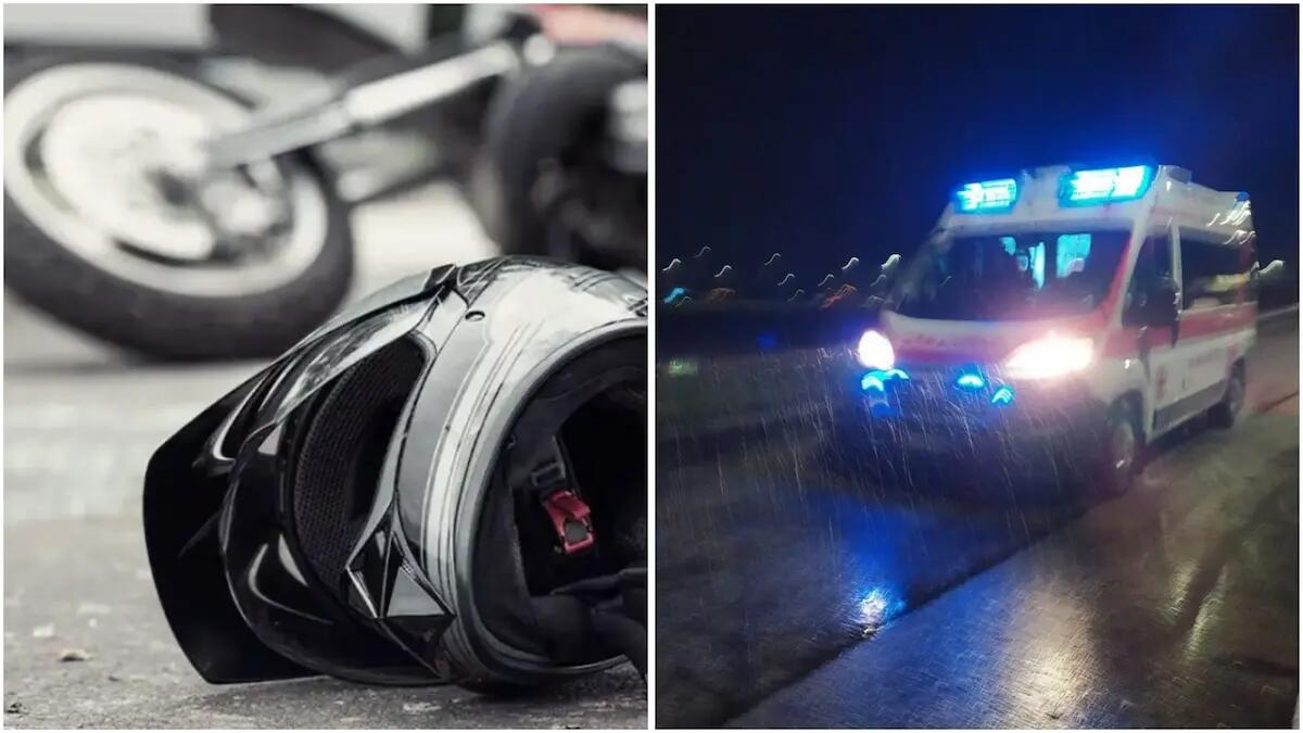 Urta un ostacolo con la moto e viene sbalzato a terra: muore un imprenditore, stava tornando da una festa - 