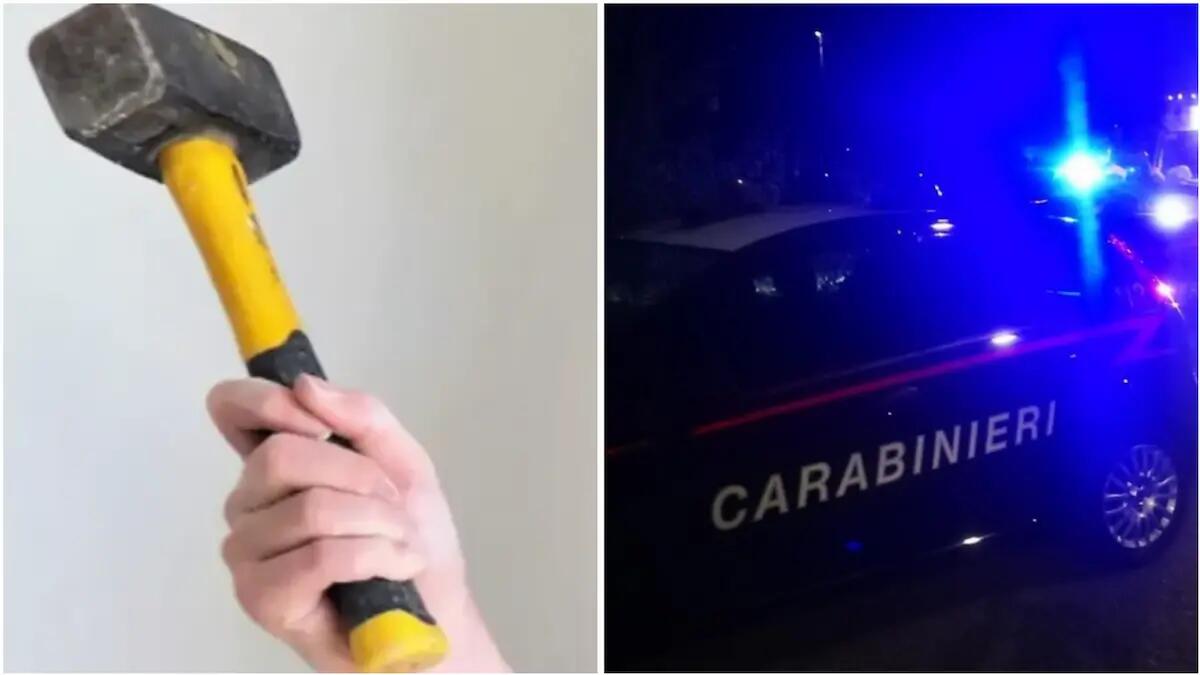 Caos in pieno centro, 24enne aggredito con un martello: traffico bloccato, passanti increduli - 