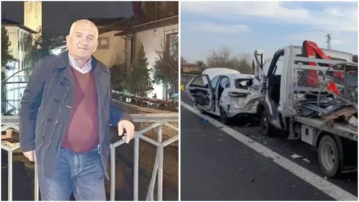 Travolto da un tir sulla corsia d'emergenza, muore un 65enne: chi è la vittima della tragedia sulla A28 - 