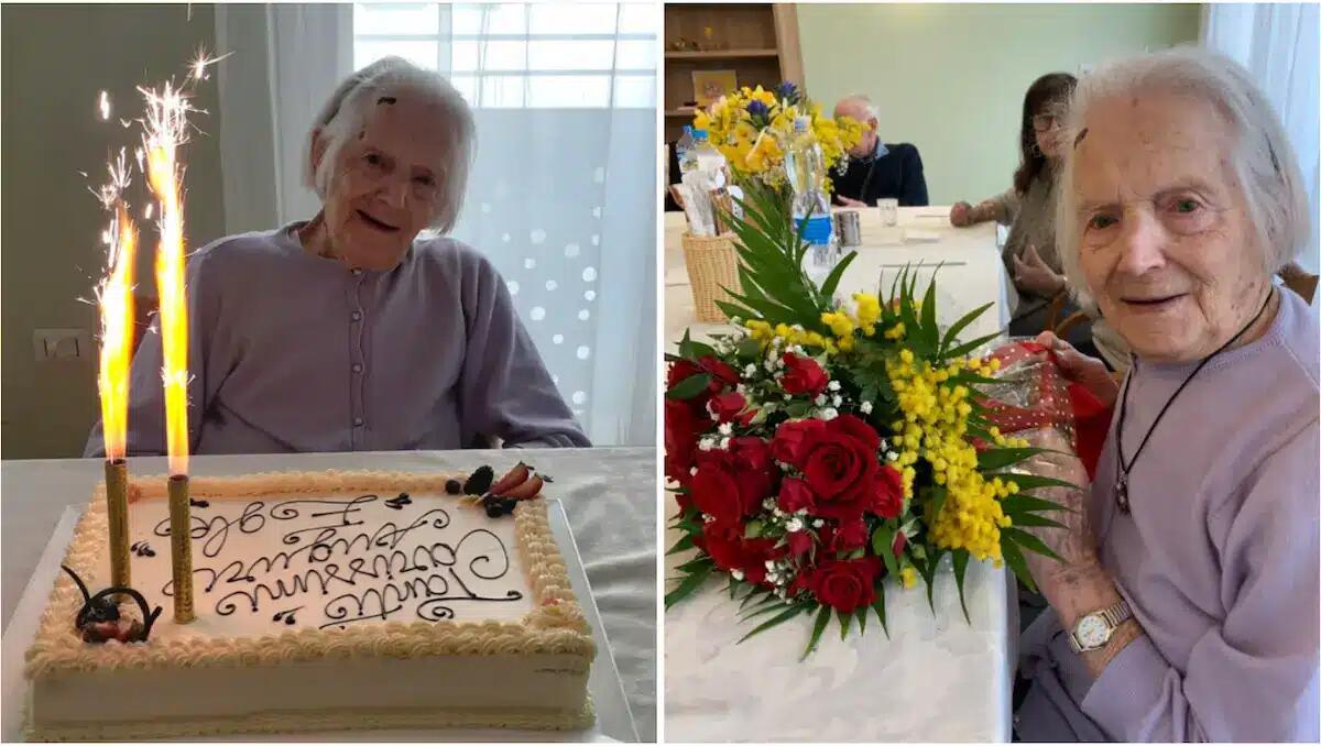 Egle Graziani spegne 102 candeline: un esempio di forza, generosità, energia e affetto che tocca il cuore - 