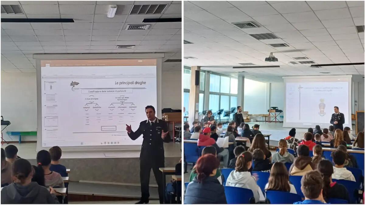 Pasiano di Pordenone, i Carabinieri educano gli studenti sul bullismo e sull'abuso di sostanze - 