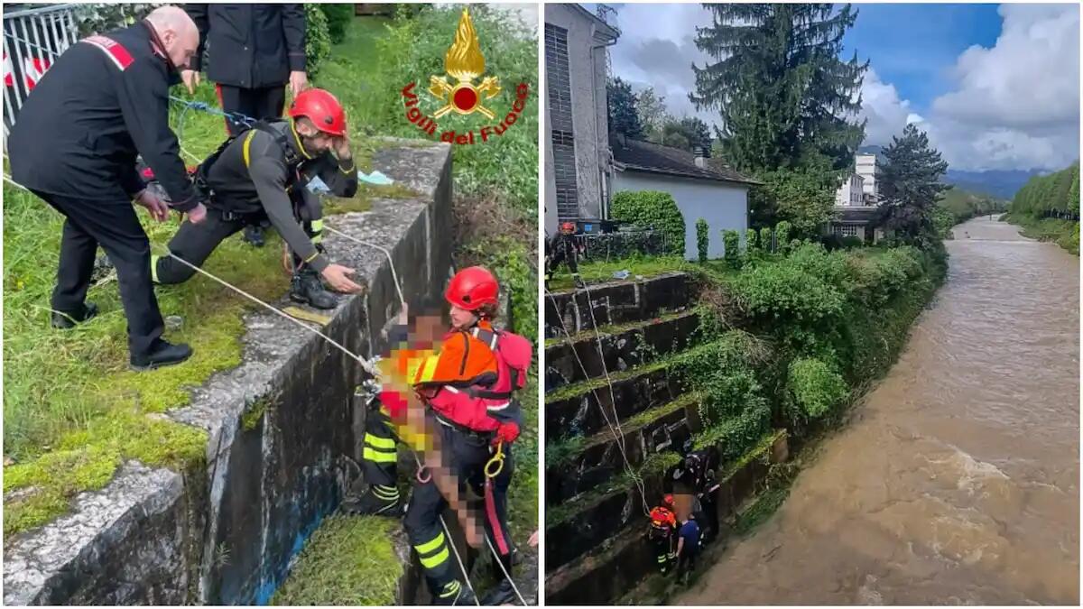 Tragedia sfiorata, bimba fugge dalla madre e si getta dal ponte: rischiava di essere travolta dal torrente - 