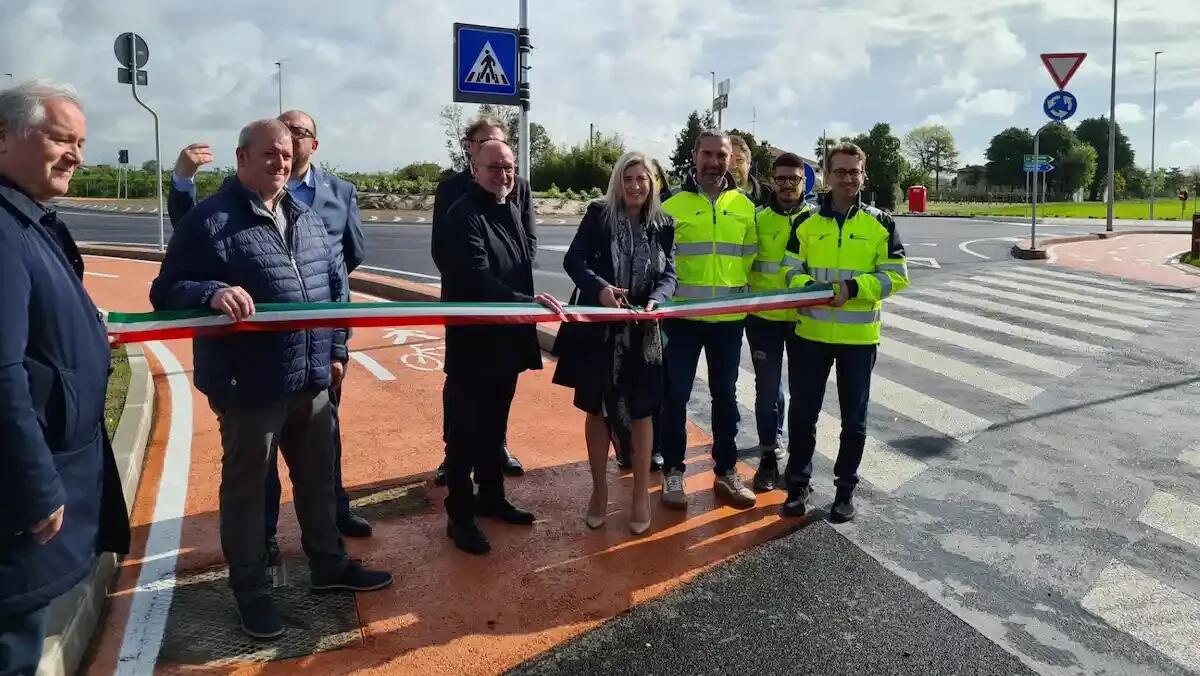 Nuova rotatoria tra Roveredo in Piano, Pordenone e San Quirino: inaugurata l’opera di sicurezza stradale -