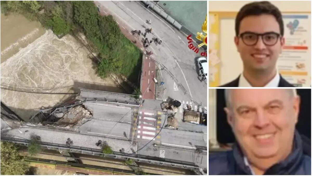Padre e figlio muoiono nella voragine, si indaga per omicidio colposo: il ponte era già crollato in passato - 