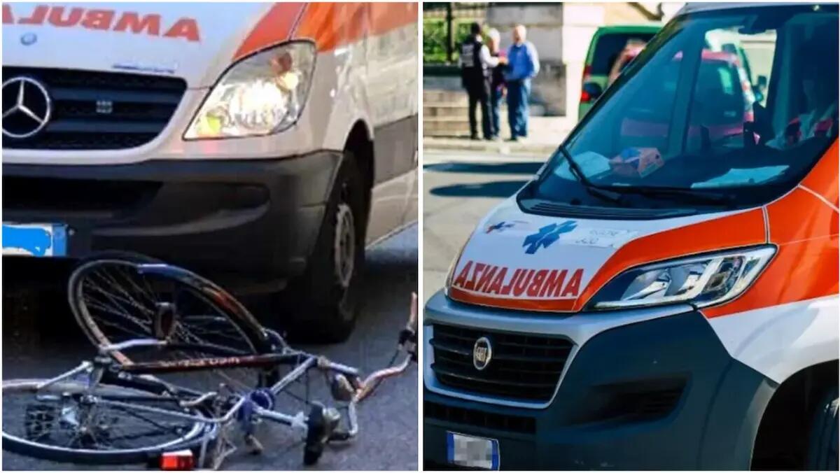 Ciclista investita in pieno centro: attimi di paura per un'anziana finita a terra, traffico bloccato - 