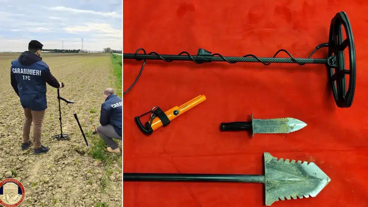 Sorpreso coi "ferri del mestiere" a scavare senza autorizzazione: denunciato tombarolo 70enne - 