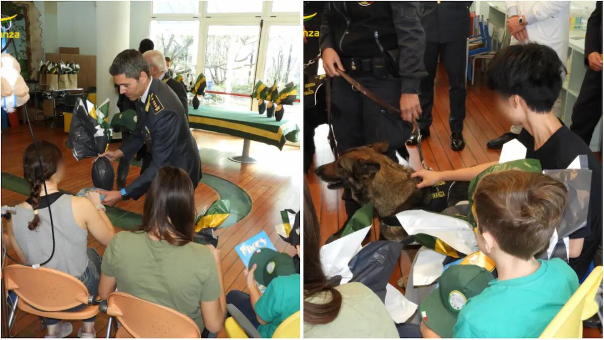 Una Pasqua speciale in ospedale: la Guardia di Finanza regala uova e sorrisi ai bambini ricoverati - 