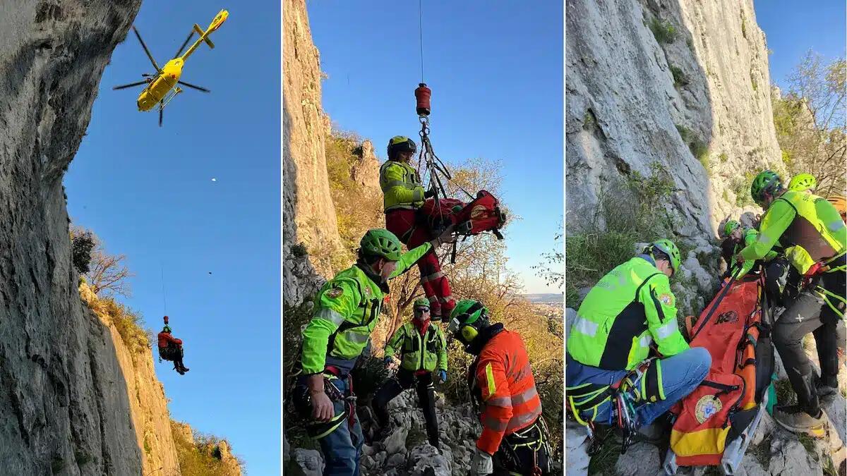 Trieste, conclusa la missione di soccorso al climber. Cosa è successo | FOTO - 