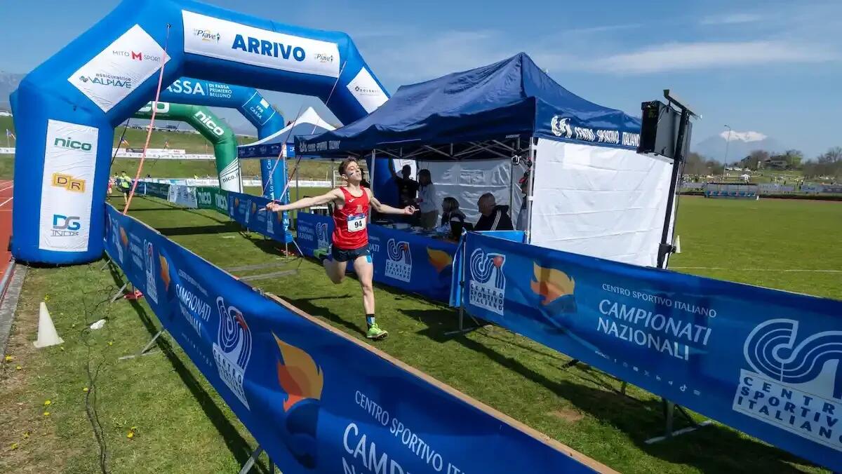Atletica 2000 conquista il titolo italiano giovanile a squadre ai Campionati Csi di corsa campestre - 