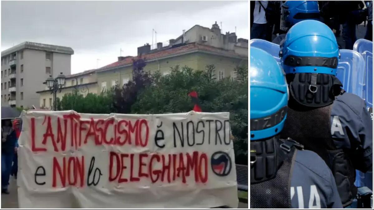 Corteo 25 aprile, scontri a Trieste: fumogeni, bombe carta, petardi e manganellate. Cosa è successo. - 