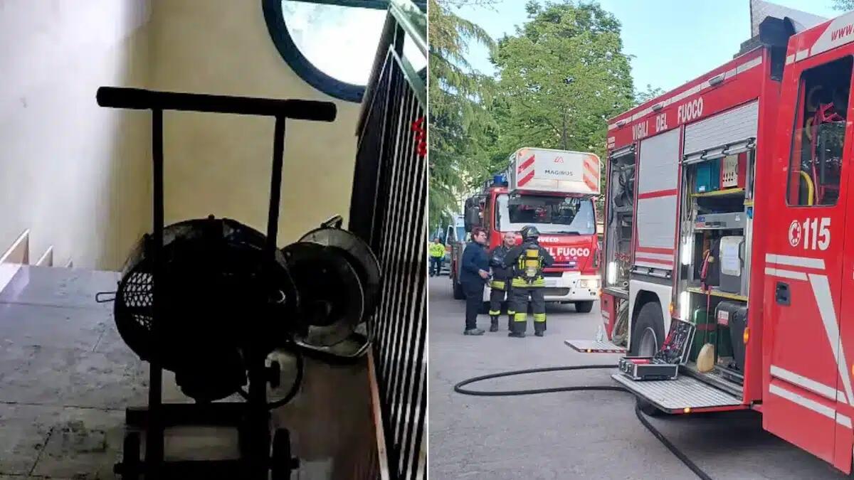 Lavatrice prende fuoco, poi il rogo si estende: sei persone intossicate, tra cui due bambini - 