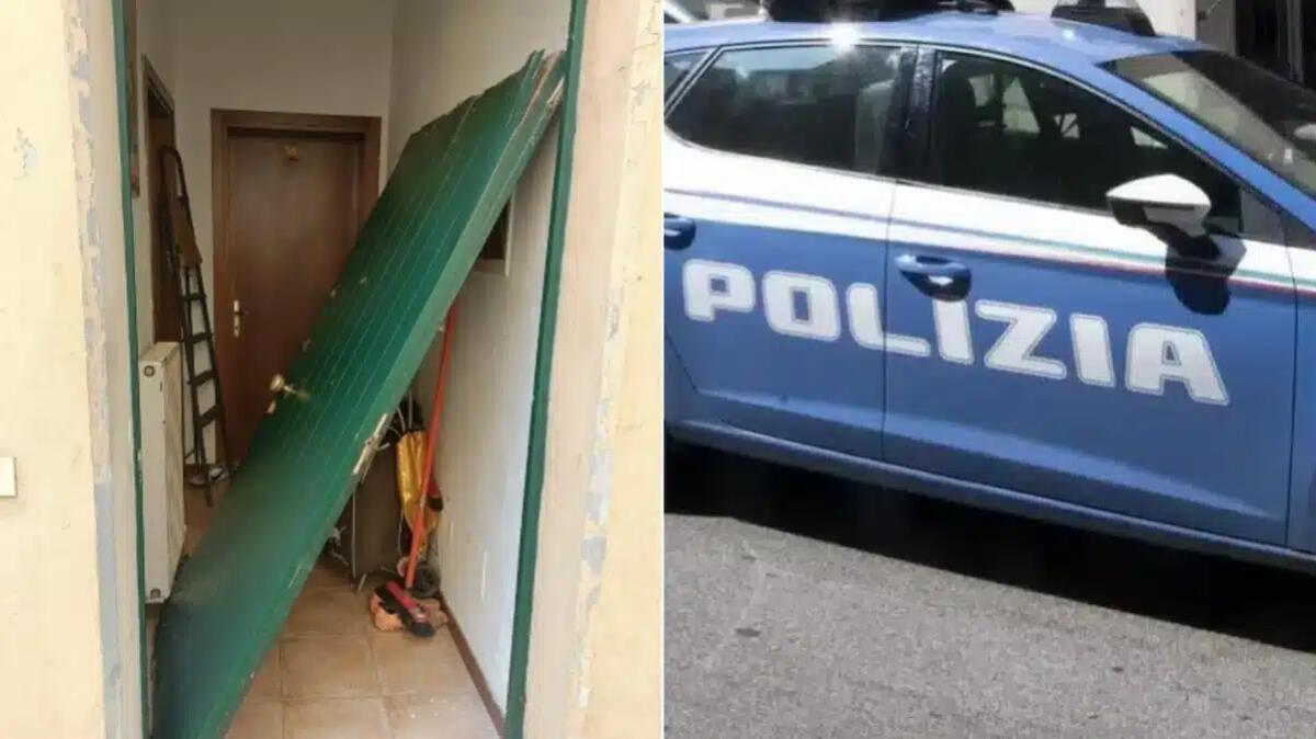 Sfonda la porta di casa e picchia la madre, costretta a barricarsi in una stanza con la figlia: arrestato 21enne - 