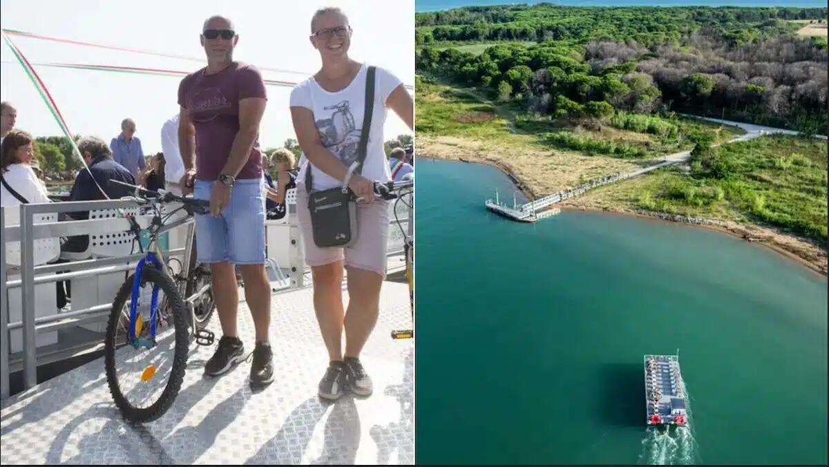 X–River 2025: torna il traghetto ciclopedonale che collega Lignano Sabbiadoro e Bibione -