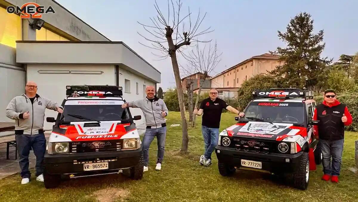 Scuderia Omega pronta per il Panda Raid 2025 con venti equipaggi - 