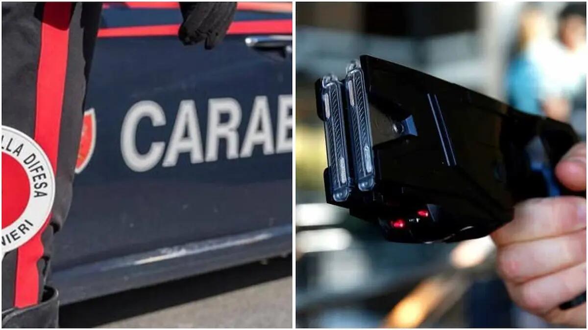 Lite per un sorpasso azzardato, uomo colpito con un taser: 71enne denunciato per lesioni e porto d’armi - 