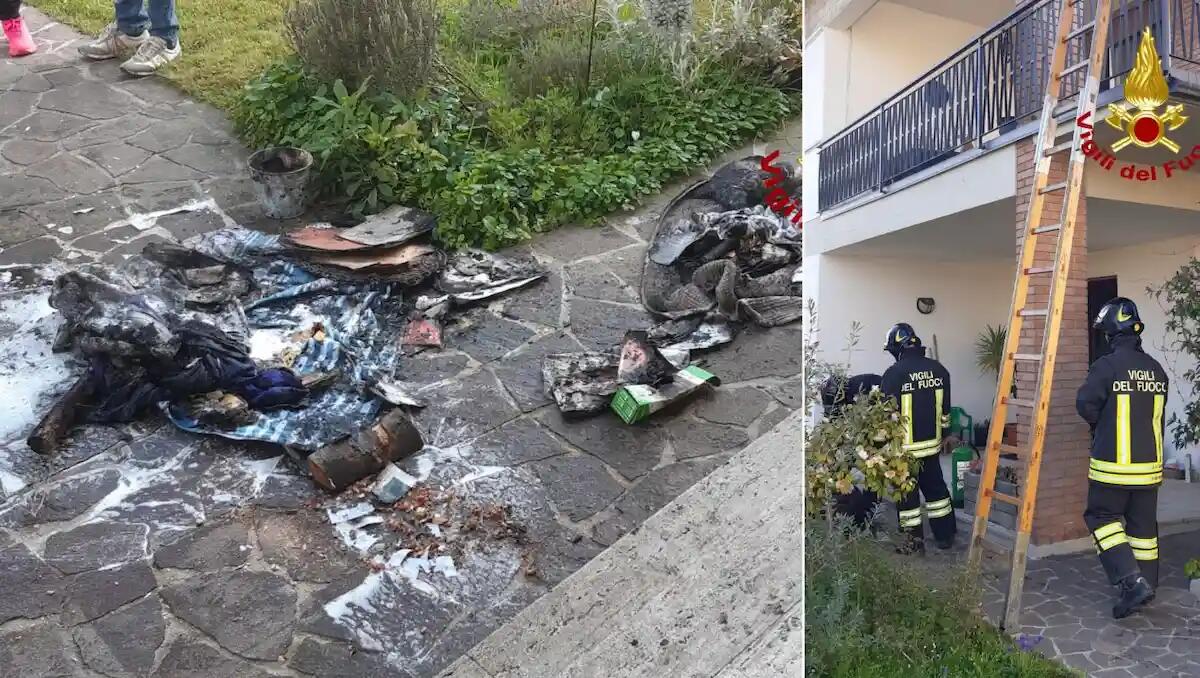 Incendio in casa: i fumi della stufa invadono il piano superiore, evacuati due residenti - 