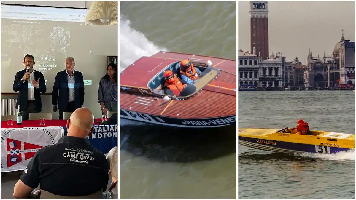 Raid Pavia Venezia 2025: motori accesi per la 72ª edizione tra fiumi, storia e velocità -