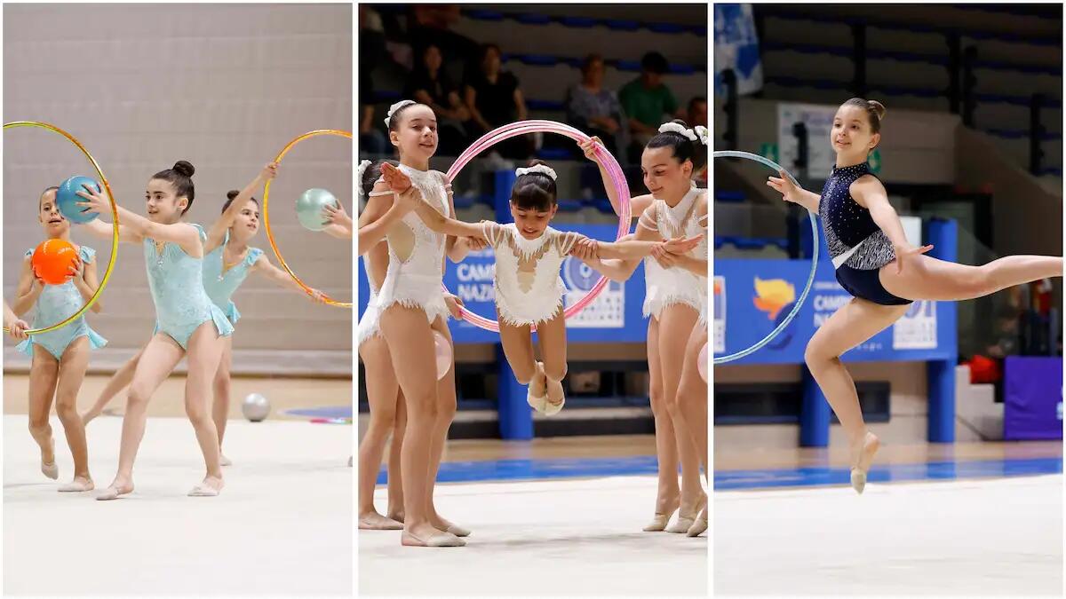 Le giovani promesse della ginnastica ritmica entusiasmano a Lignano - 