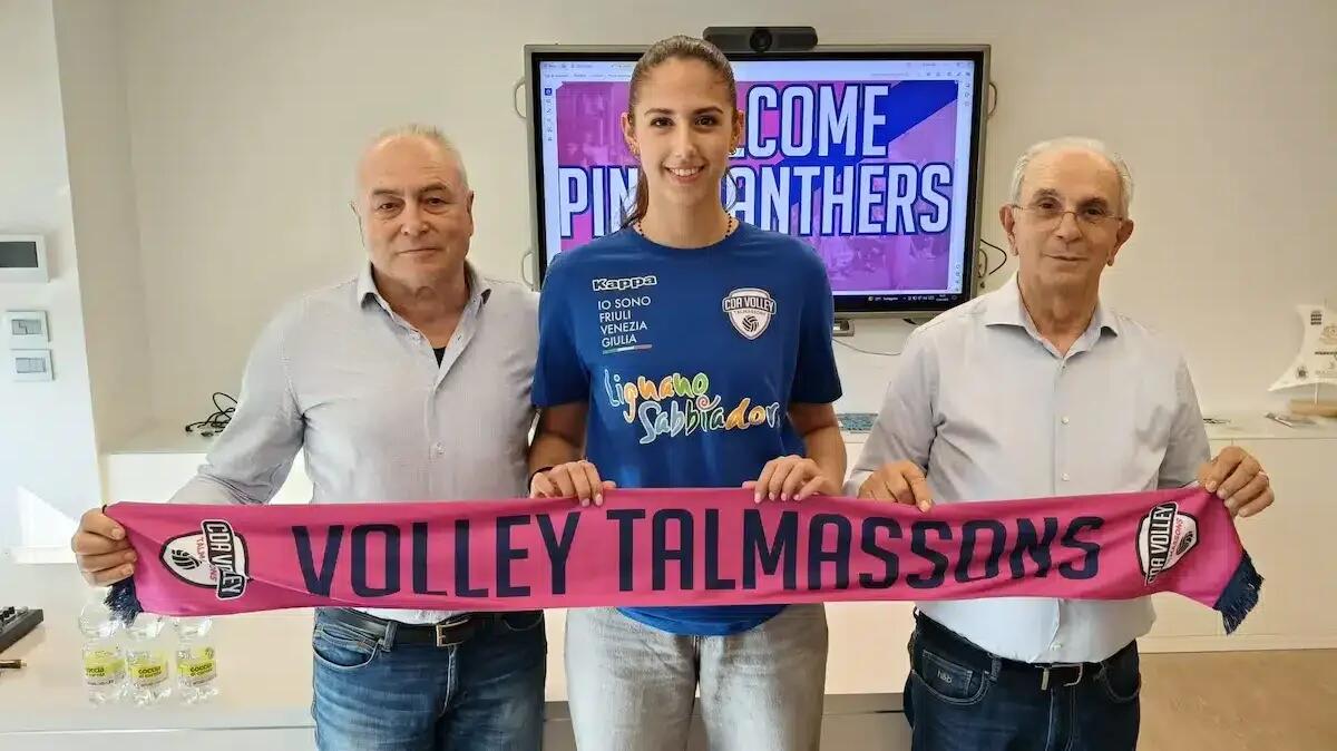 CDA Talmassons FVG punta in alto con l’opposto Giorgia Frosini -