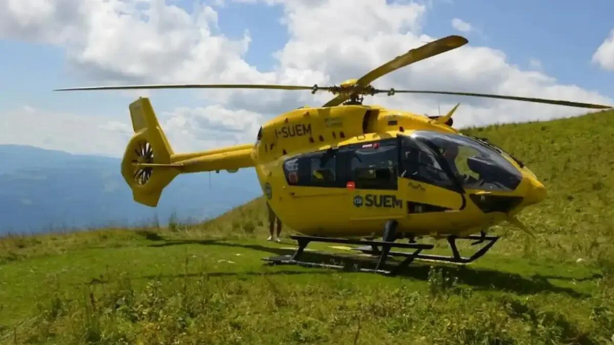 Si sente male in montagna: 52enne colpito da un malore al rifugio, elitrasportato in ospedale - 