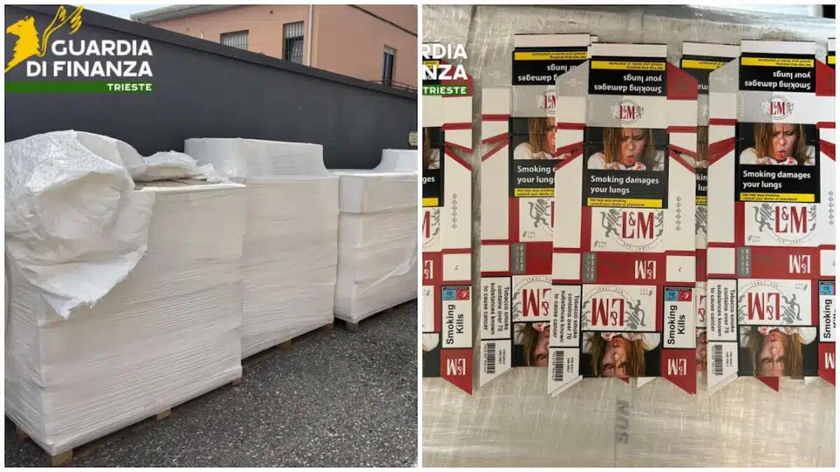 Maxi sequestro, scoperte quasi 500 mila confezioni di sigarette contraffatte: giro d'affari da 2,5 milioni - 