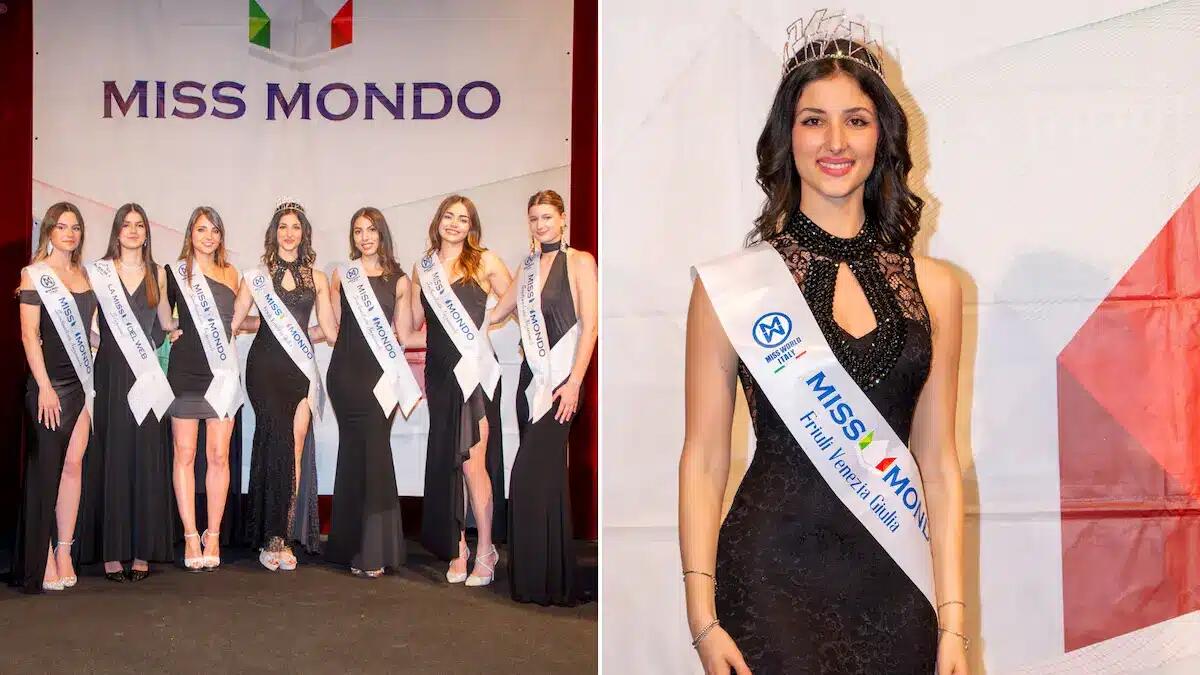 Lignano incorona Giorgia De Marchi, nuova Miss Mondo Friuli Venezia Giulia 2025 -