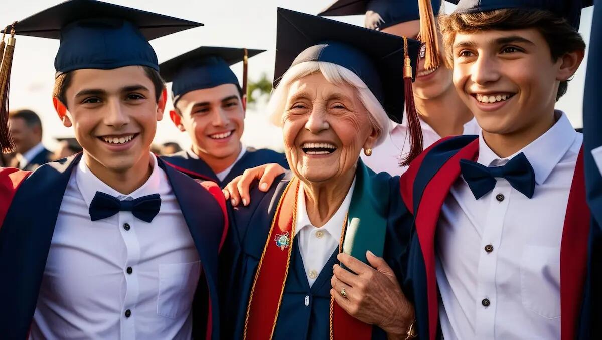 Udine, nonna di 93 anni si diploma con i pronipoti: "Il mio sogno era studiare" - 