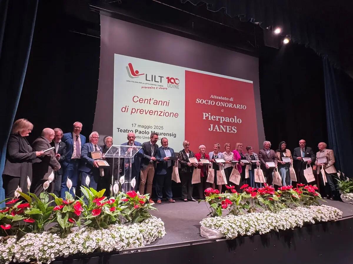 Lilt Friulana compie 100 anni: storia, prevenzione e solidarietà a Tavagnacco - 