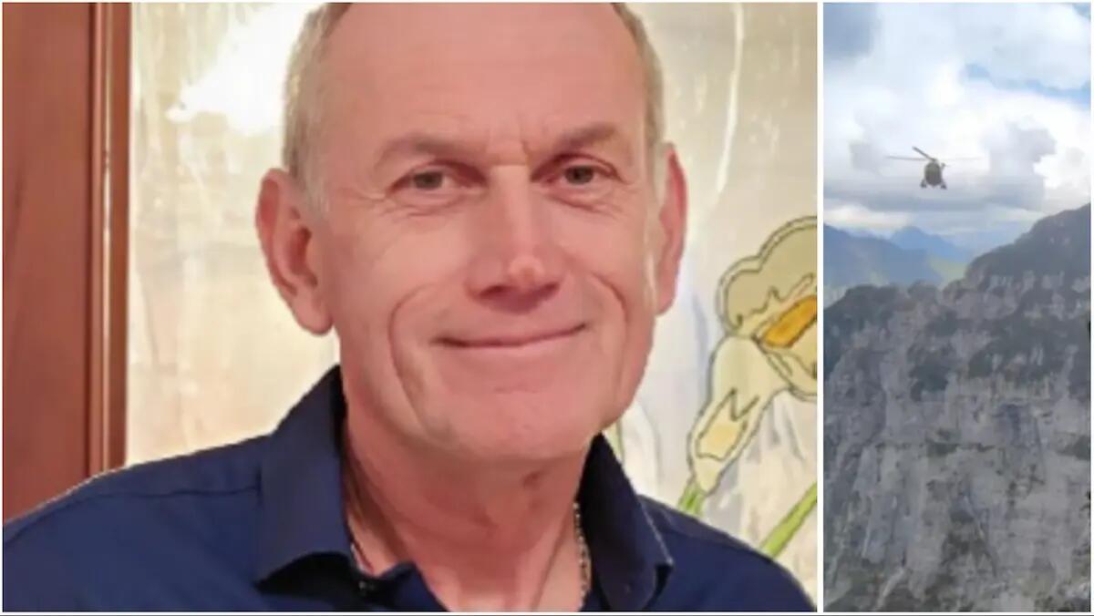Si aggrappa a un masso in montagna, ma questo si stacca: padre di due figli precipita e muore a 63 anni - 