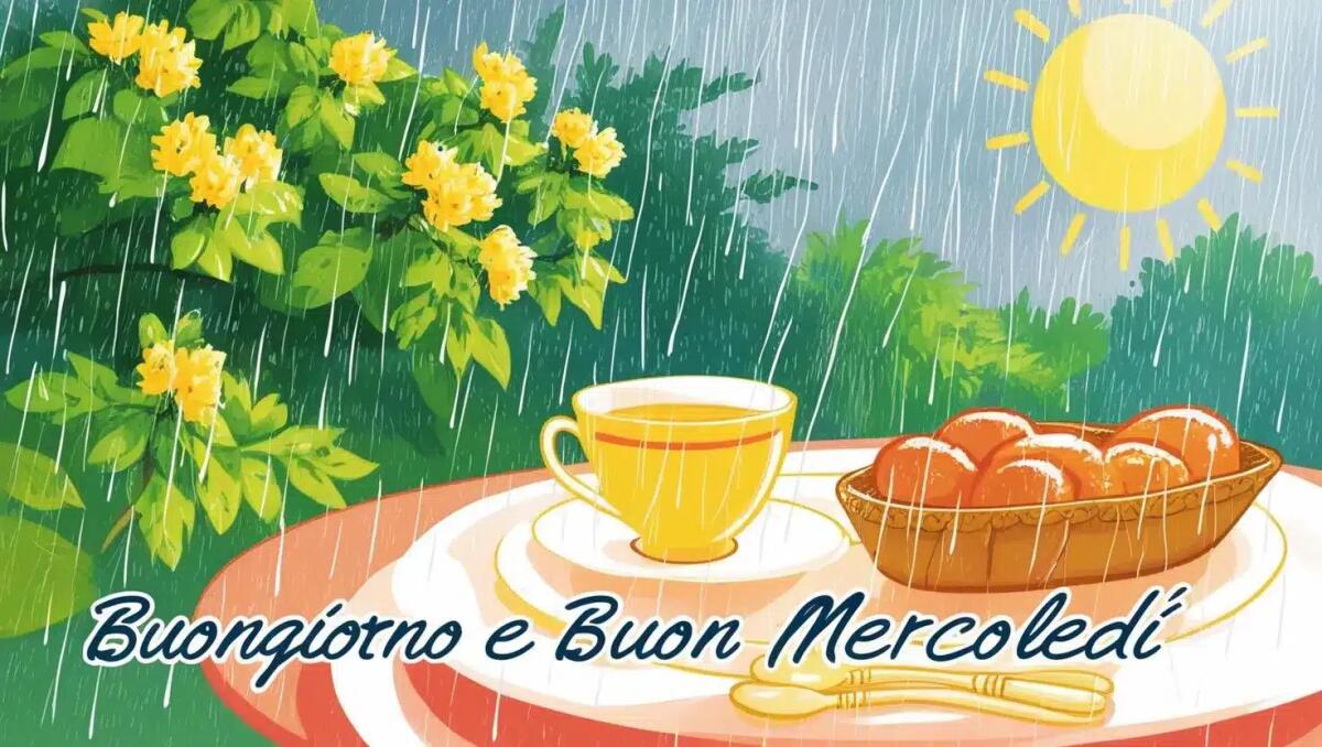 Buongiorno Mercoledì 7 Maggio 2025: immagini e frasi di Buona Giornata - 