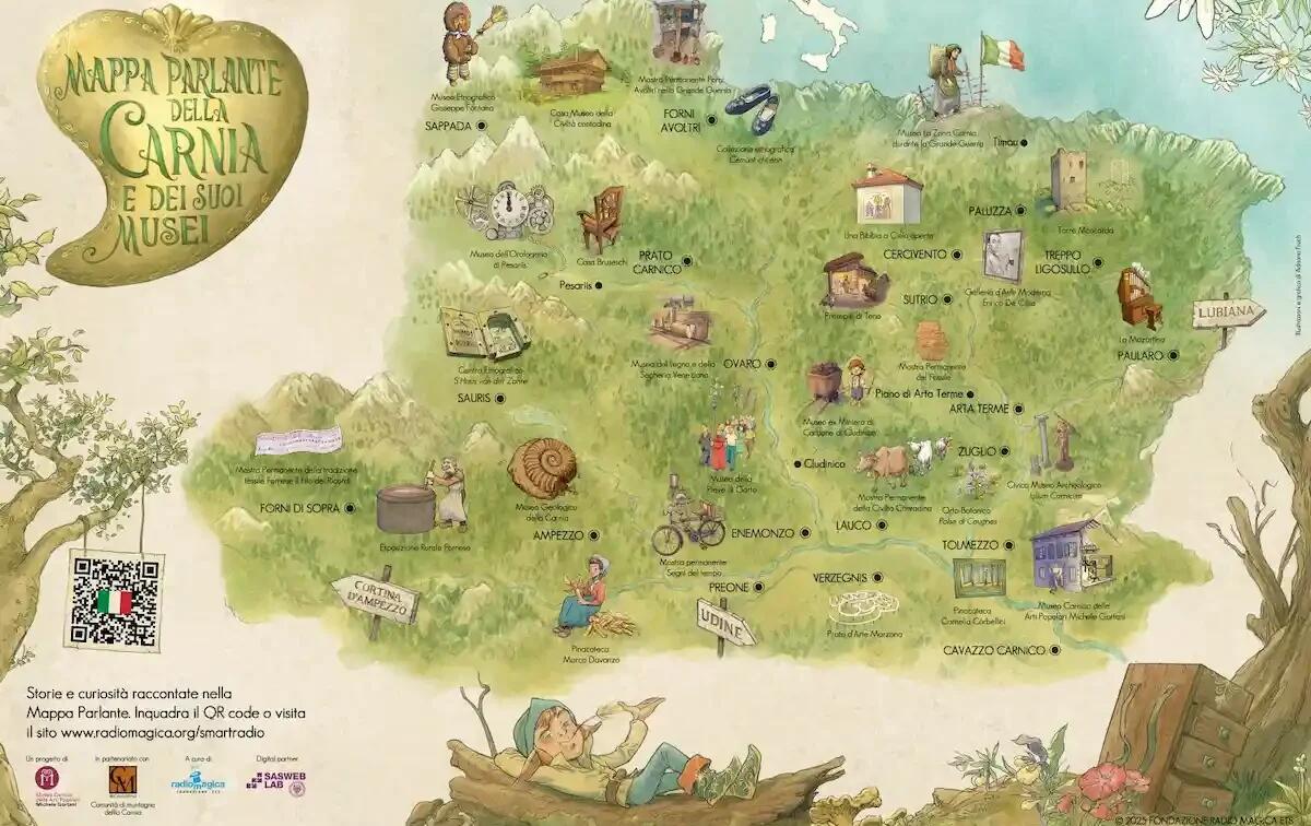 La Mappa Parlante della Carnia si espande: ora 28 musei raccontati online - 