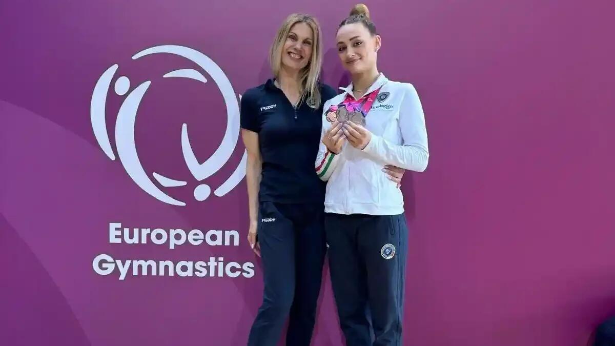 Tara Dragaš conquista l’argento all’European Cup di ginnastica ritmica a Baku - 