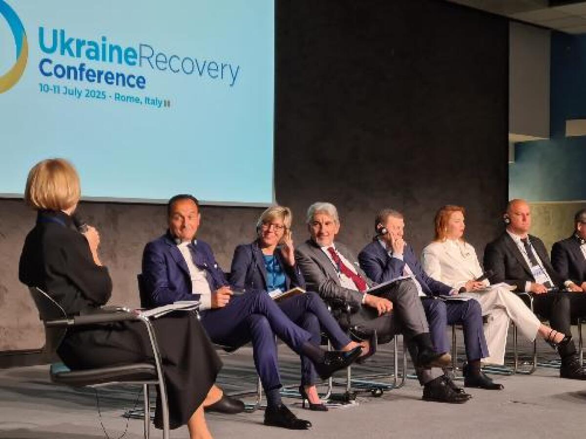 Assessore a Verona per la Conferenza sulla ripresa dell'Ucraina a Roma - 