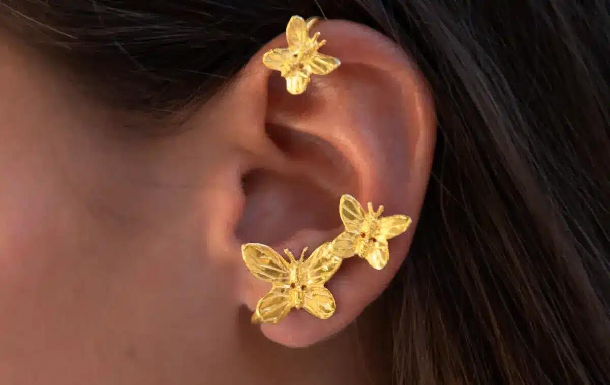 Orecchini di design: stile e libertà con gli ear cuff firmati Bi Silver - 