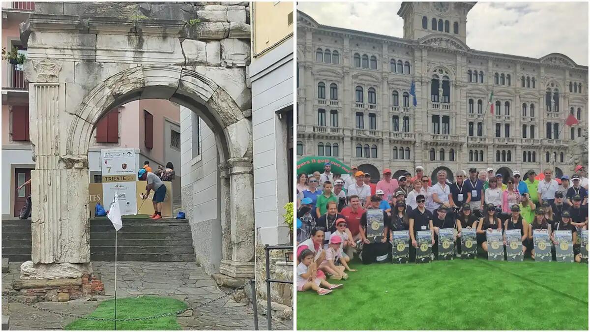 Trieste si trasforma in un campo da golf urbano: ecco quando e tutti i dettagli della gara imperdibile - 
