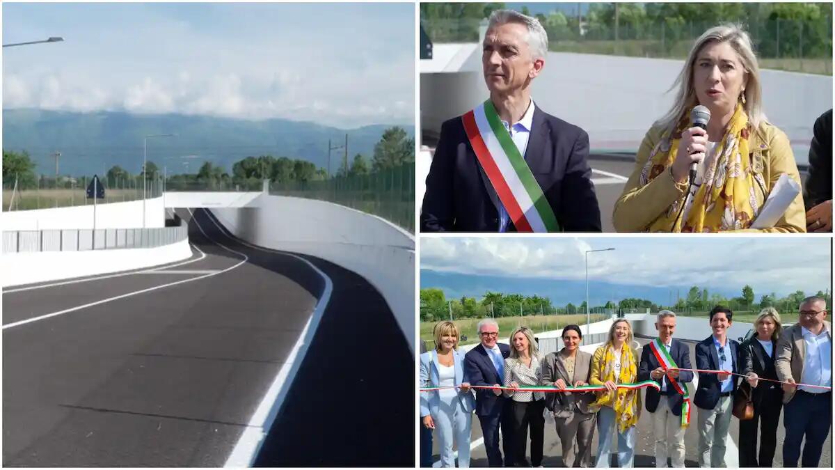 Inaugurata la Gronda Est di Sacile: un passo avanti per la viabilità regionale. Le parole di Amirante. - 