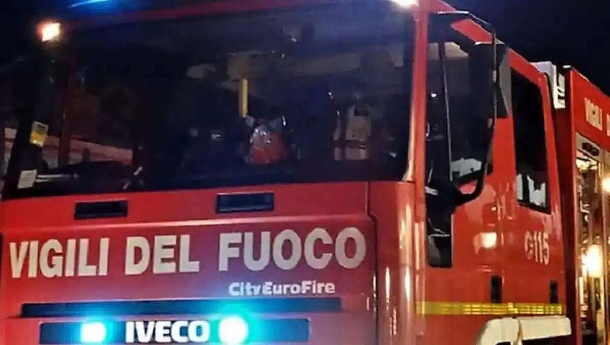 Devastante incendio nel deposito di un'azienda: a fuoco tonnellate di cartone - 