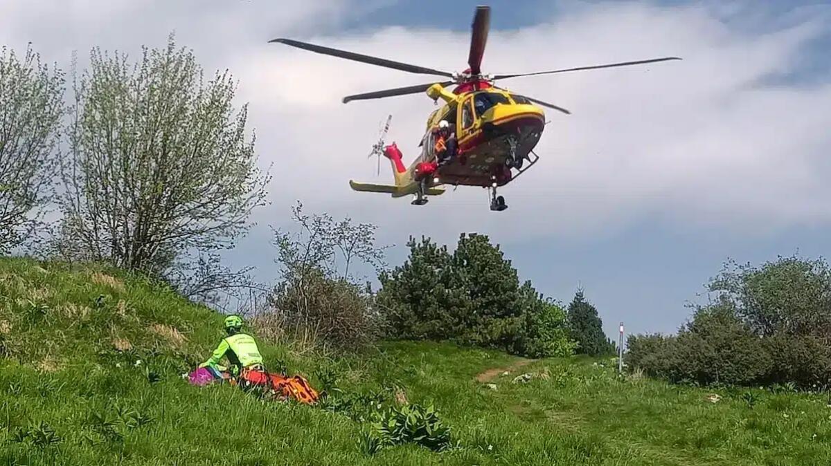 Tre piloti di parapendio precipitati sul Monte Grappa - 