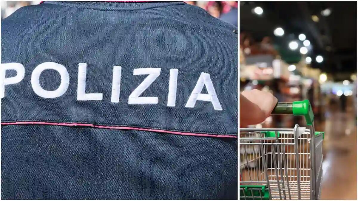 Ruba al supermercato e spintona la security, è un 50enne con parecchi precedenti: arrestato - 