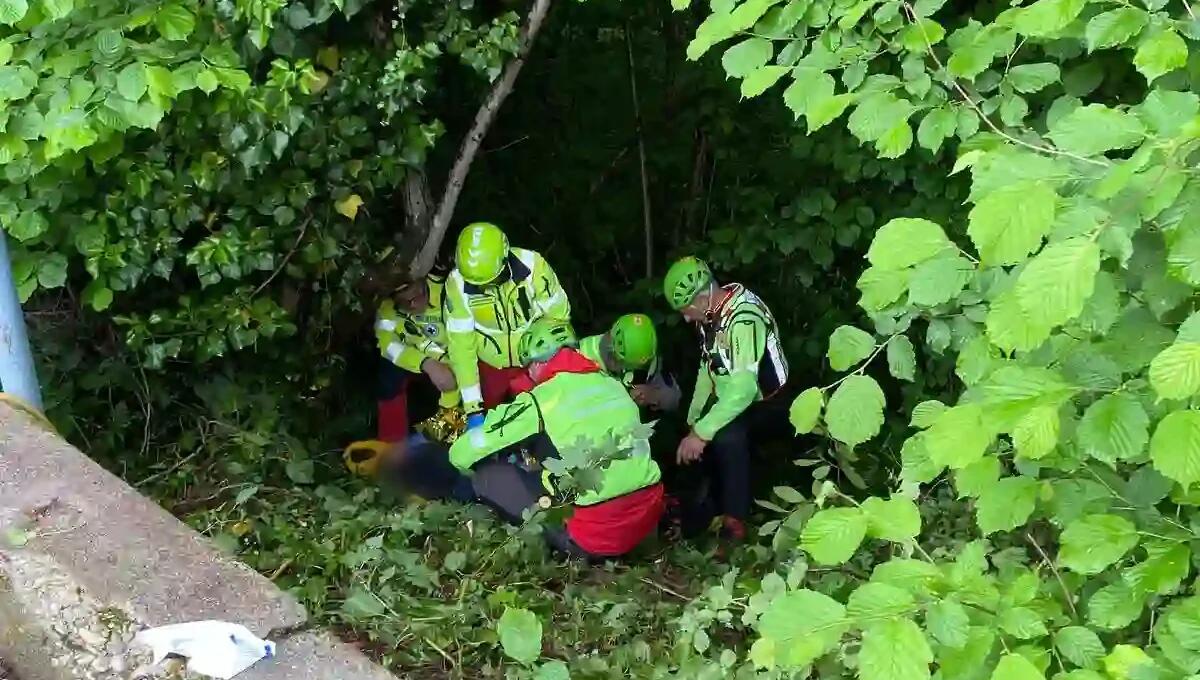 Scivola in una scarpata e precipita per diversi metri nel bosco: 73enne miracolata - 