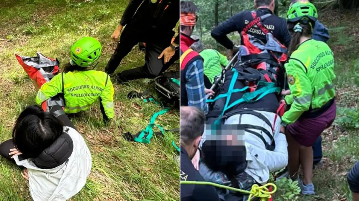 Tarvisio, cade dalla bici e precipita nel bosco: ferita giovane ciclista veneta - 