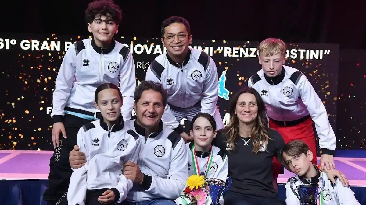 ASU ai vertici della scherma giovanile italiana: un argento e due bronzi per la squadra friulana - 