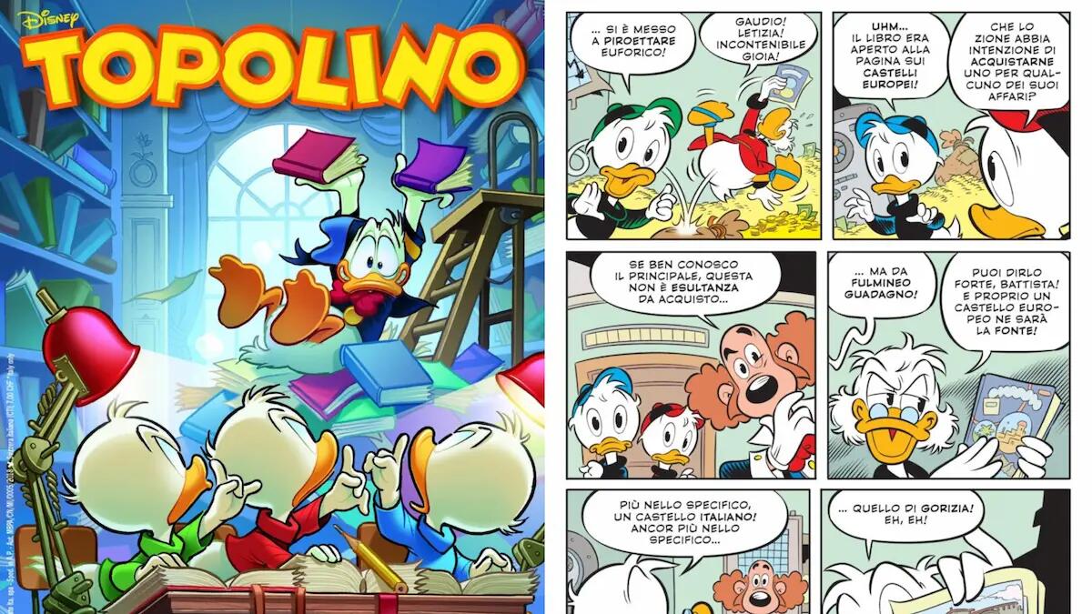 Gorizia protagonista su Topolino: ecco la nuova avventura di Zio Paperone per GO! 2025 - 