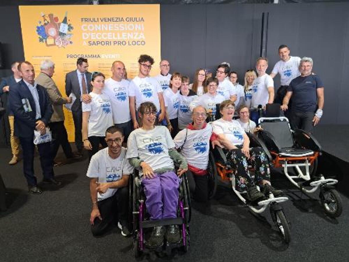 "Una Joelette per volare": l'iniziativa inclusiva a Passariano di Codroipo - 