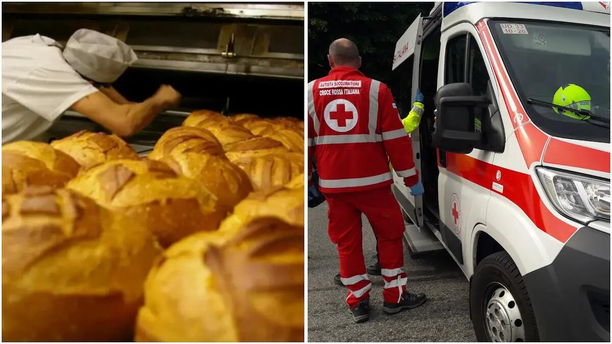 Rimane schiacciato sotto il rullo di una macchina del pane: grave un fornaio di 24 anni - 