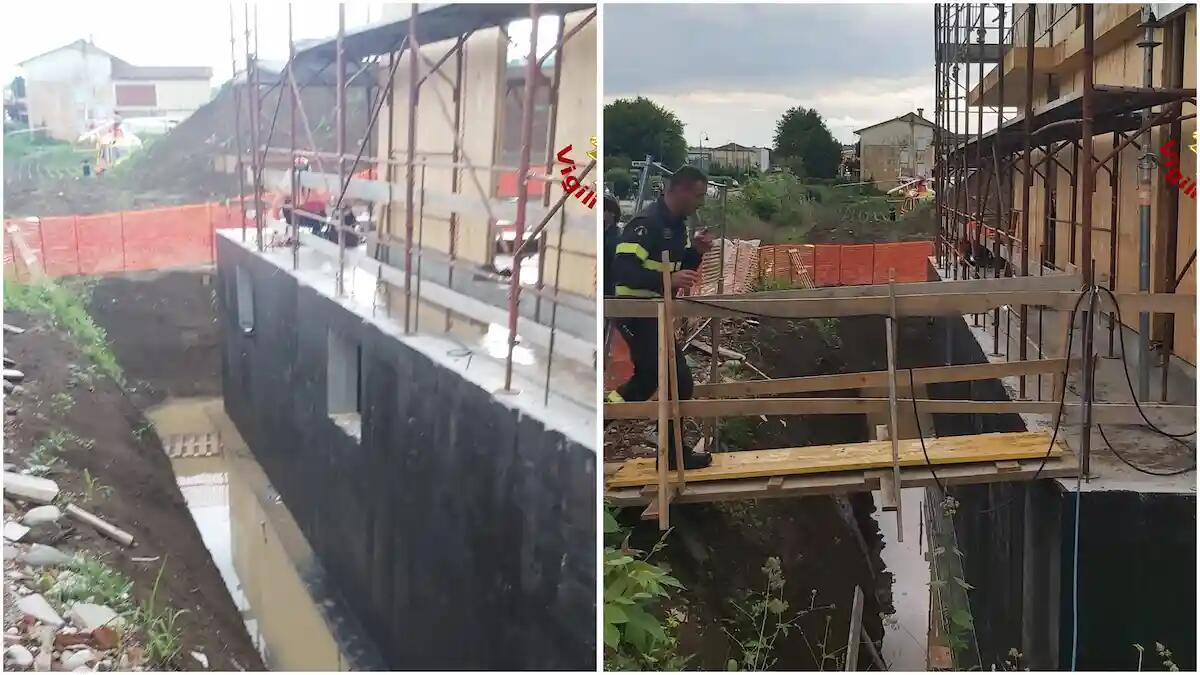 Paura in cantiere, operaio cade dall'impalcatura e precipita da 10 metri di altezza - 