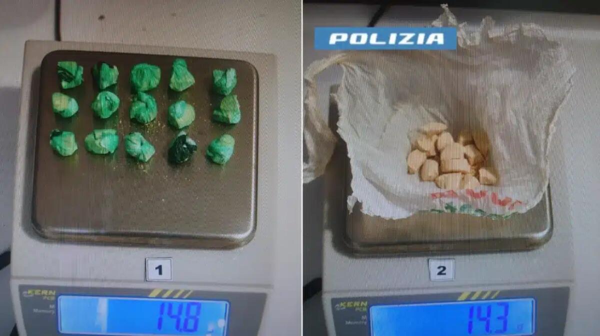 In auto con la droga, a casa gliene trovano altra: arrestati due stranieri con 30 grammi di eroina - 